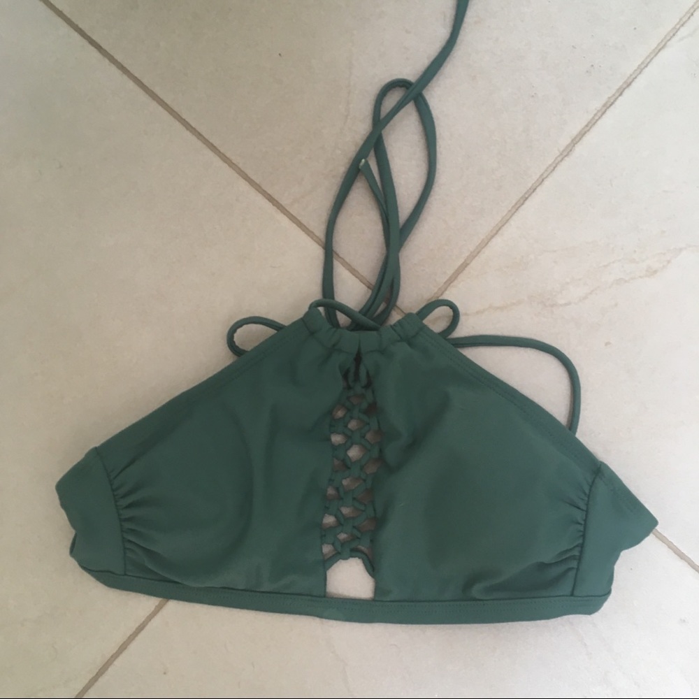 Army green bikini